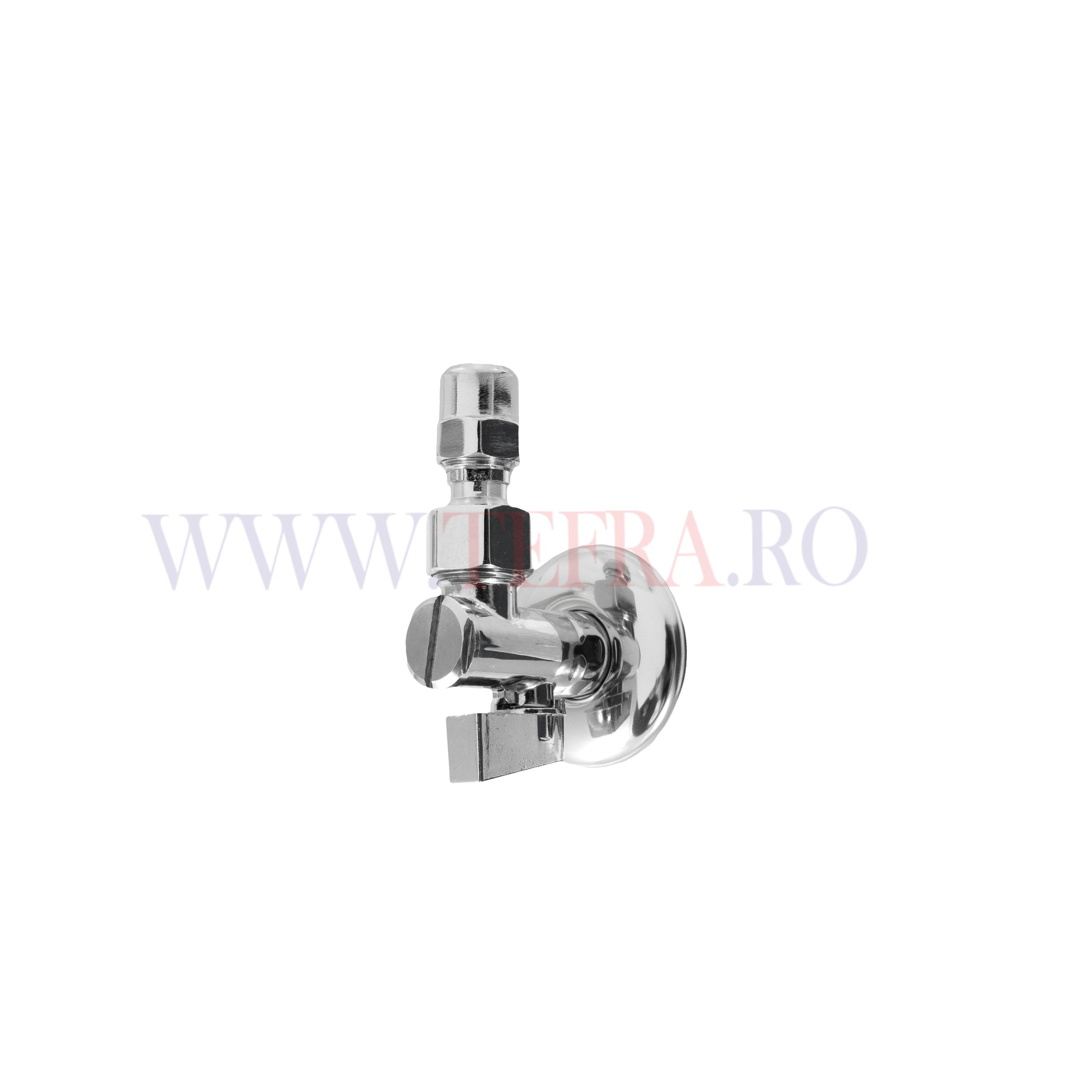 Robinet coltar sfera cu filtru si rozeta 1/2″x1/2″ 3 Robinet coltar sfera cu filtru si rozeta 1/2″x1/2″ 3