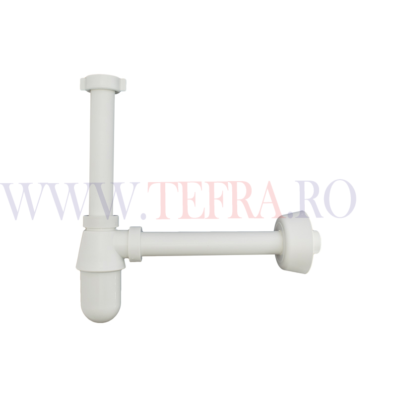 Sifon lavoar alb din PP tip butelie 1″1/4 x D.32×250 mm 3 Sifon lavoar alb din PP tip butelie 1″1/4 x D.32×250 mm 3