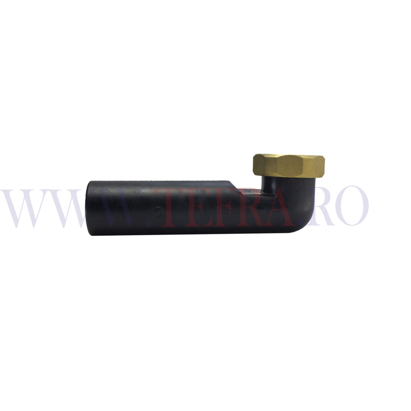 Cot PEHD cu piulita alama 1″1/4 x D.40 mm 3 Cot PEHD cu piulita alama 1″1/4 x D.40 mm 3