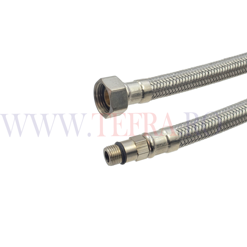 Racord flexibil otel inox, monocomanda cm.35, M10xF.3/8″ 3 Racord flexibil otel inox, monocomanda cm.35, M10xF.3/8″ 3
