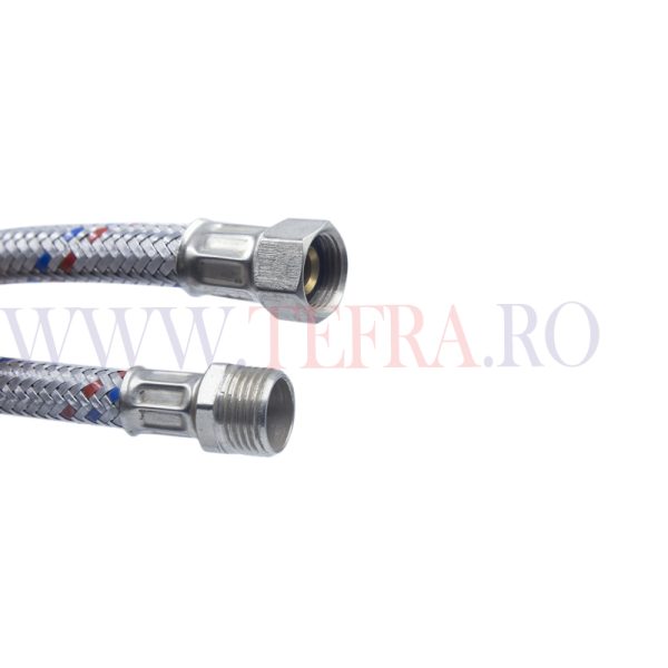 Racord flexibil apa, cm.100 MF 1/2″x3/8″ 3