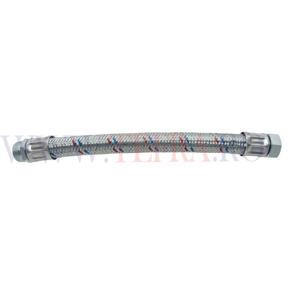 Racord flexibil apa, otel antivibrant 40 cm MF 1″ 3