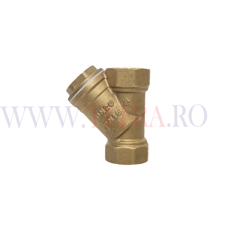 Filtru pentru impuritati tip Y, 3/4″ din alama 3 Filtru pentru impuritati tip Y, 3/4″ din alama 3