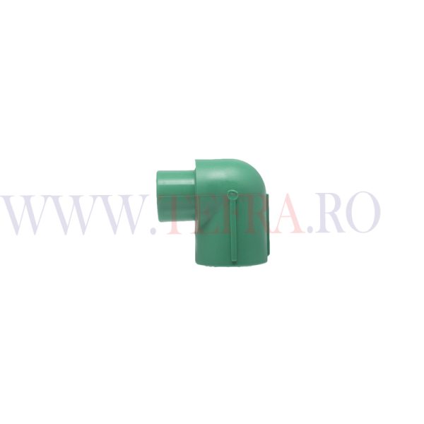 Cot 90 grade PPR verde, MF D.20×20 mm