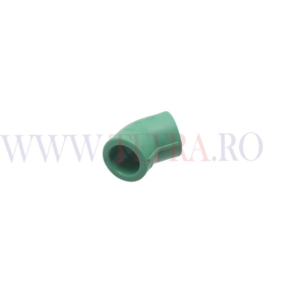 Cot 45 grade PPR verde, FF D.40×40 mm 3