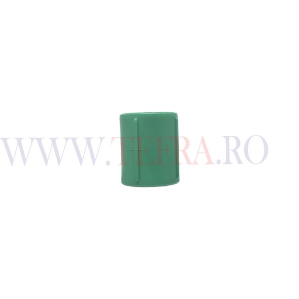 Mufa egala PPR verde, FF D.40×40 mm