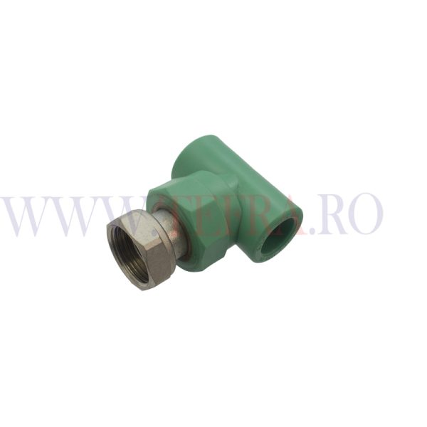 Teu PPR verde, cu piulita interior D.20×3/4″x20 mm 7