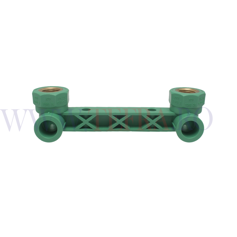 Suport baterie, PPR verde D.20×1/2″, fix 3 Suport baterie, PPR verde D.20×1/2″, fix 3