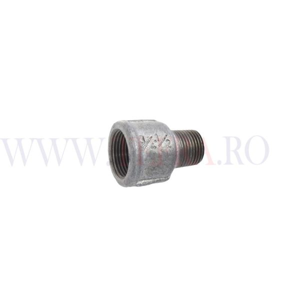 Mufa redusa zincata, 246, filet MF 1/2″x3/4″ 3