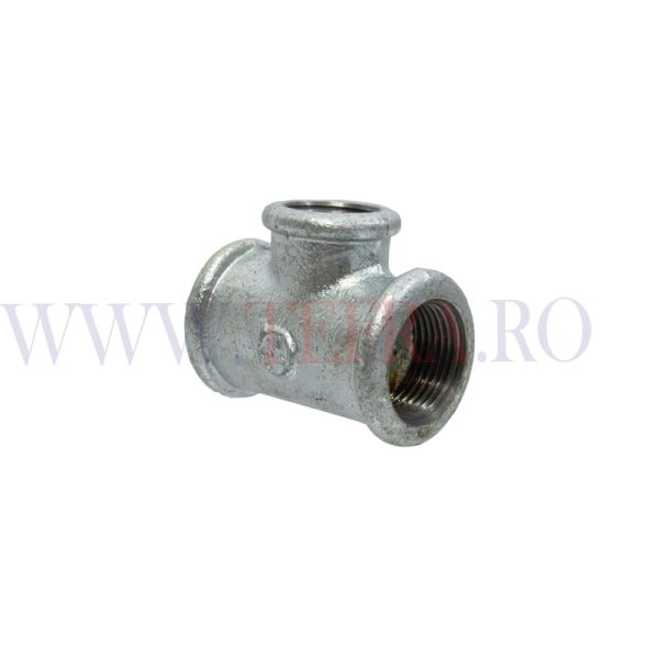 Teu redus zincat, 130R filet interior 1″1/2×1″x1″1/2 3
