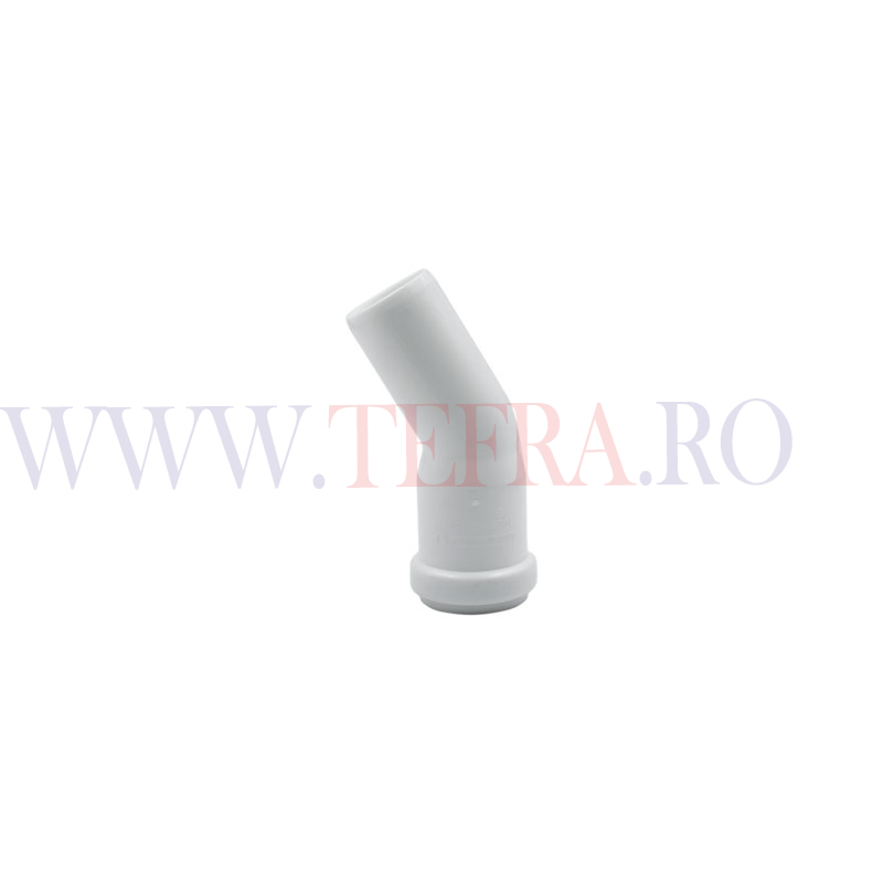 Cot PP HTB, D.32 mm x 30 grade, pentru scurgere 3 Cot PP HTB, D.32 mm x 30 grade, pentru scurgere 3