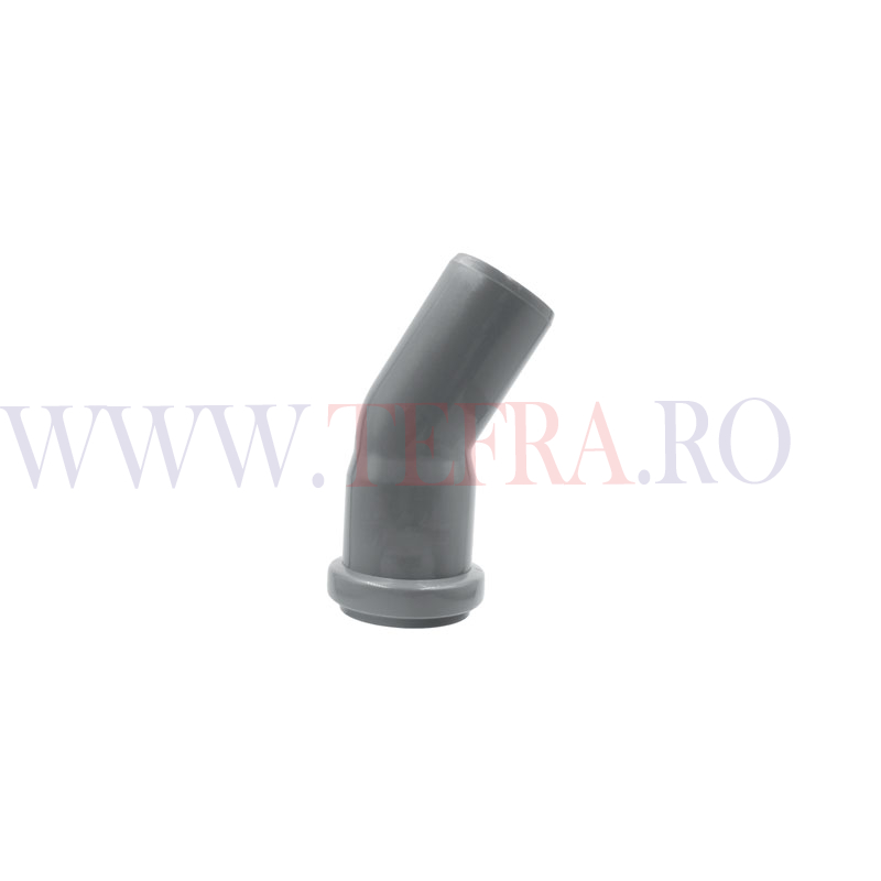 Cot PP HTB, D.40 mm x 30 grade, pentru scurgere 3 Cot PP HTB, D.40 mm x 30 grade, pentru scurgere 3