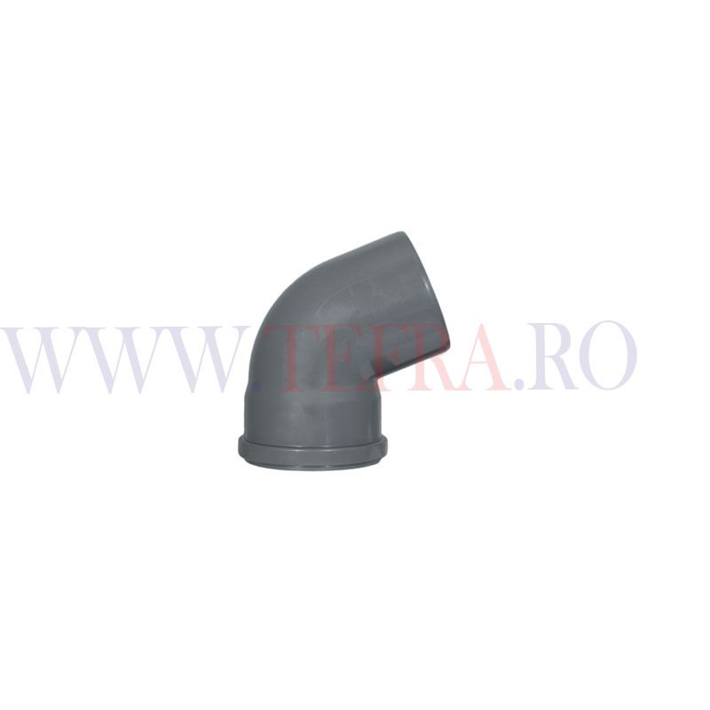 Cot PP HTB, D.110 mm x 67 grade, pentru scurgere 3 Cot PP HTB, D.110 mm x 67 grade, pentru scurgere 3