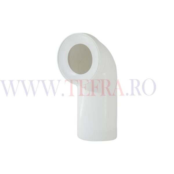 Curba PP alb pentru vas wc D.110 cu garnitura