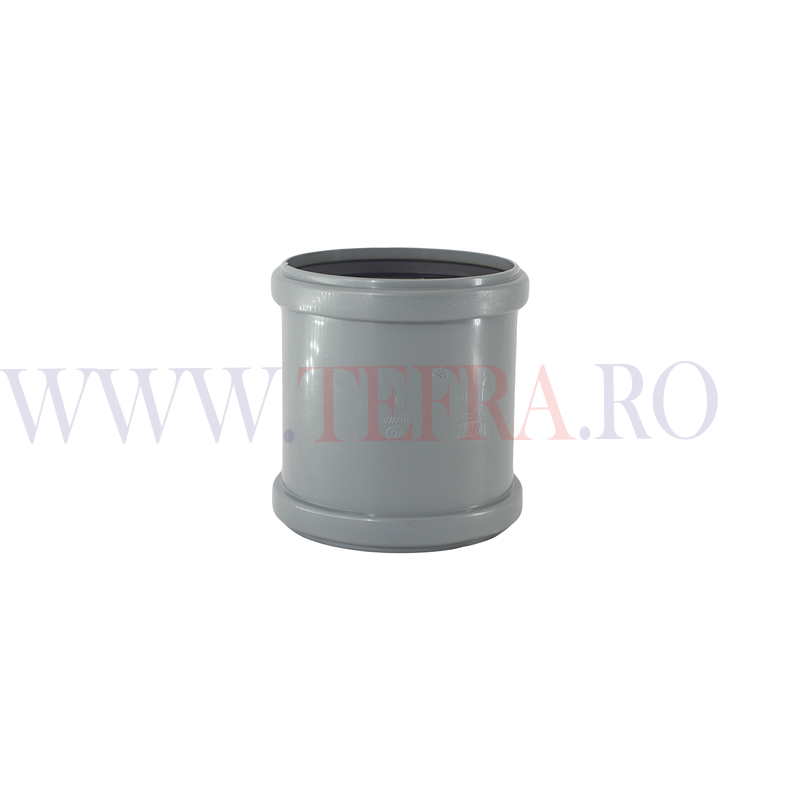 Mufa dubla PP HTU, D.110 mm 3 Mufa dubla PP HTU, D.110 mm 3