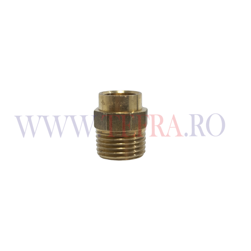 Niplu adaptor, bronz FM D.18×3/4″ 3 Niplu adaptor, bronz FM D.18×3/4″ 3