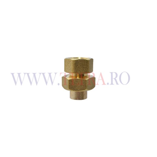 Olandez drept, bronz FF D.15×1/2″ 3