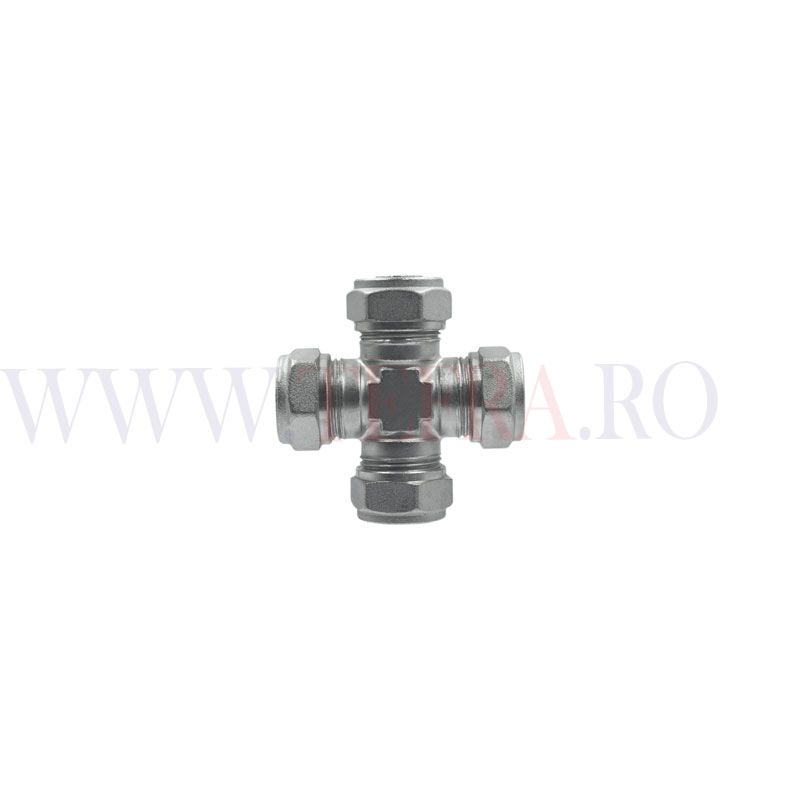 Racord cruce, dm.20x20x20x20 pentru teava multistrat 3 Racord cruce, dm.20x20x20x20 pentru teava multistrat 3