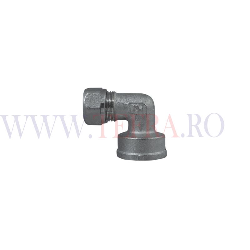 Racord cot, F. dm.26 x 3/4″ pentru teava multistrat 3 Racord cot, F. dm.26 x 3/4″ pentru teava multistrat 3