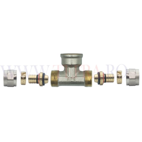 Racord teu F.Dm.20×1/2″x20 pentru teava multistrat 3