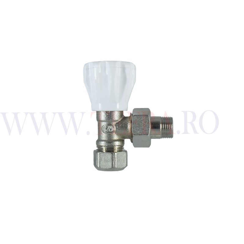 Robinet calorifer tur coltar, 3/8″ x D.12 teava cupru 3 Robinet calorifer tur coltar, 3/8″ x D.12 teava cupru 3