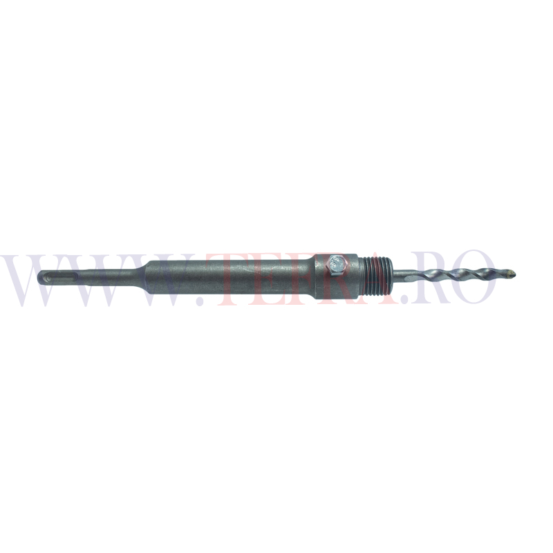 Adaptor SDS-PLUS M22 x L.250 mm cu burghiu pilot 3 Adaptor SDS-PLUS M22 x L.250 mm cu burghiu pilot 3
