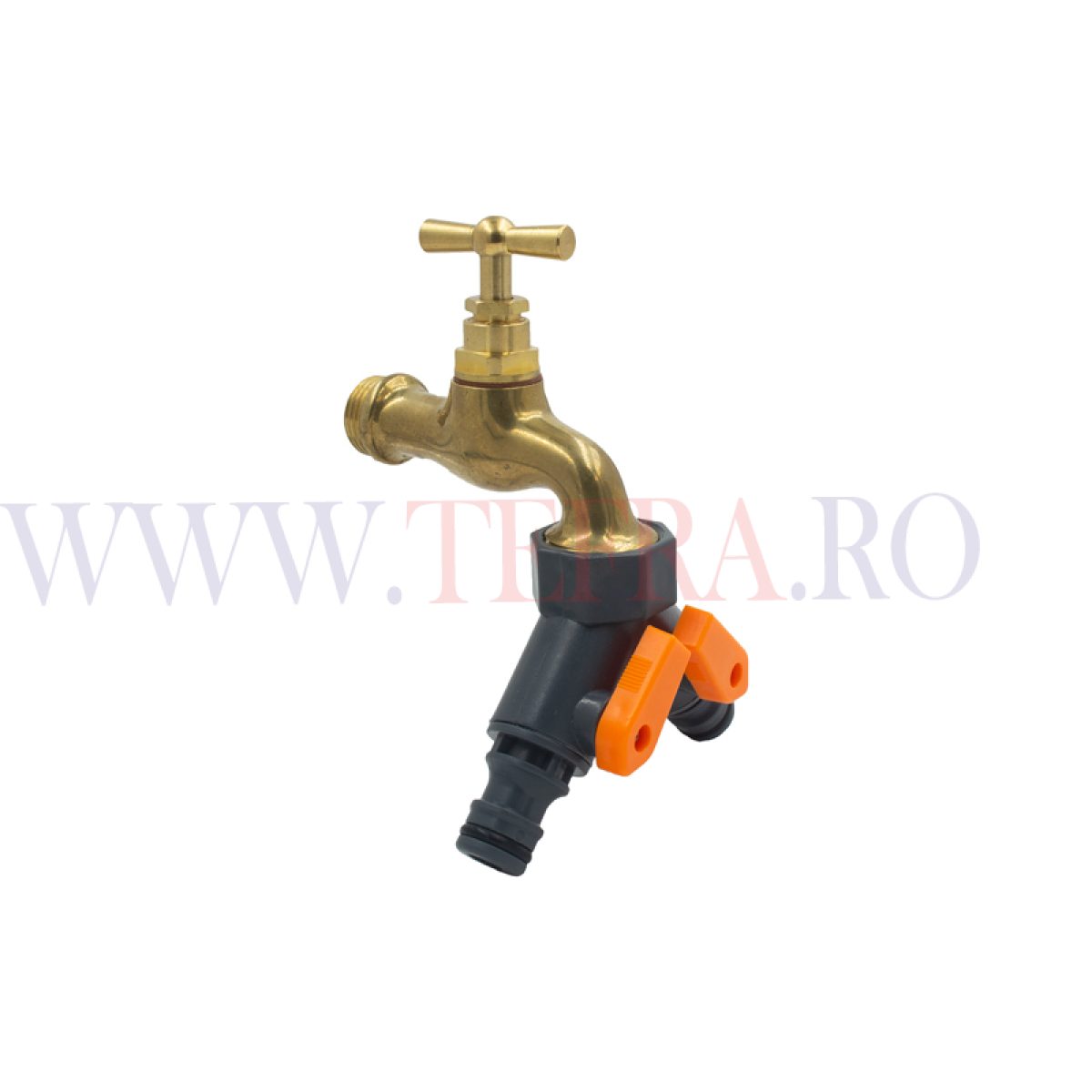 Adaptor robinet 1/2″-3/4″ 2 iesiri pentru furtun gradina 7